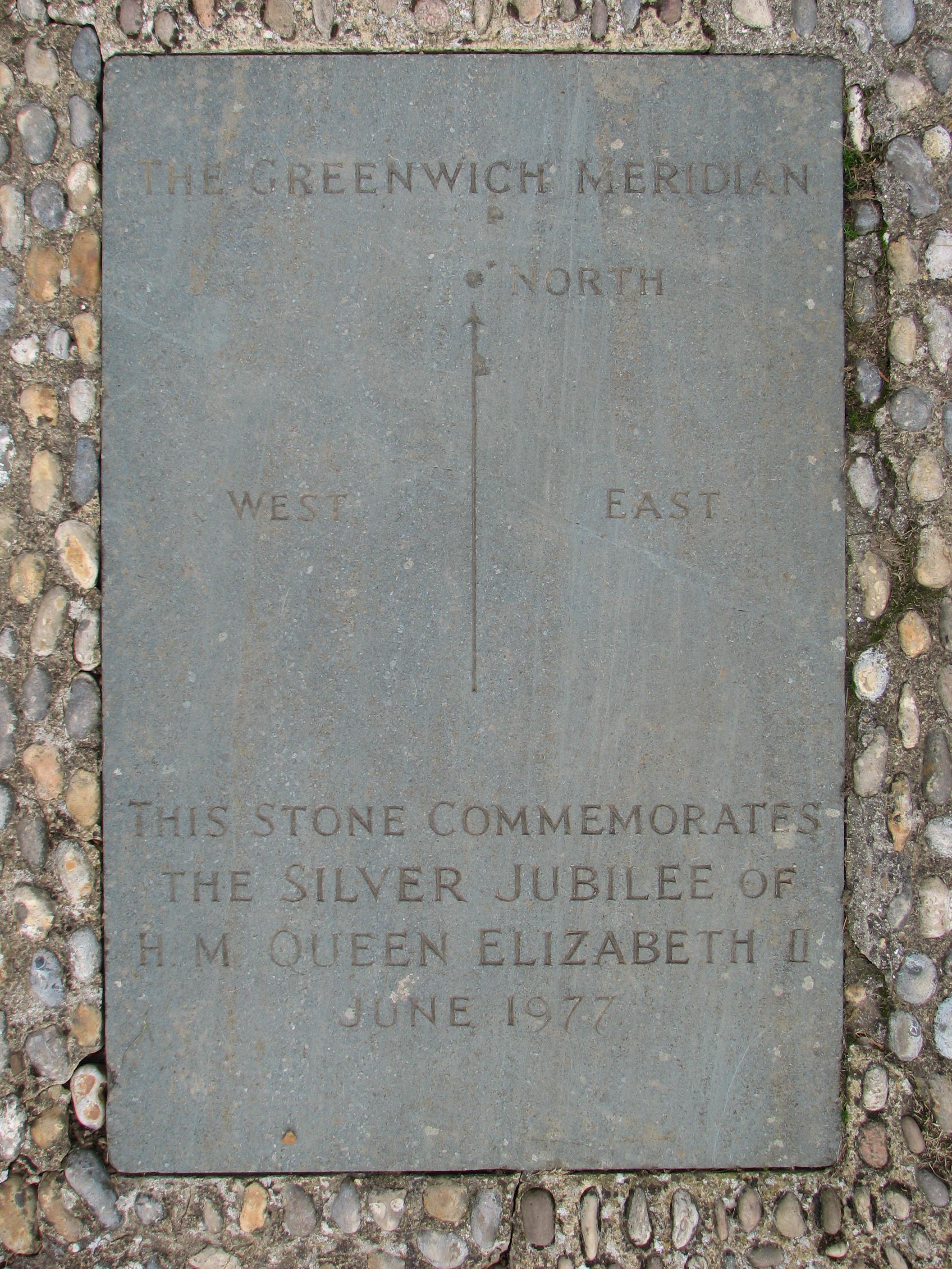 Greenwich Meridian Marker; England; West Sussex; East Grinstead